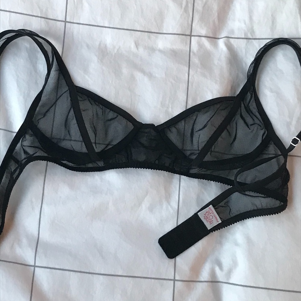 Only Hearts Whisper balconette mesh bra